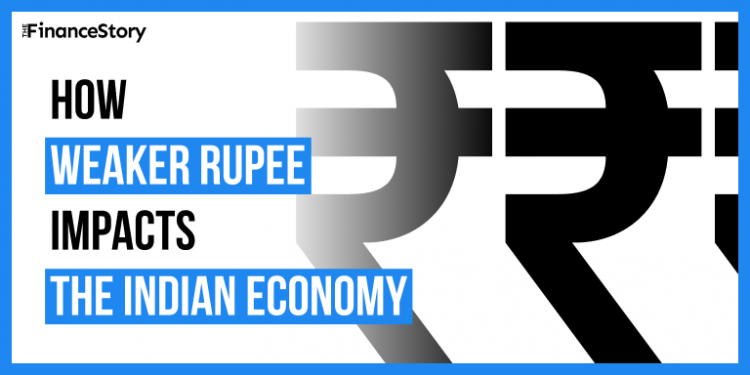 Impact of a weaker rupee on the Indian economy