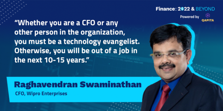 CFO of Wipro Enterprises says "Have younger employees mentor you, you are not always the expert in the room. Be a tech evangelist."