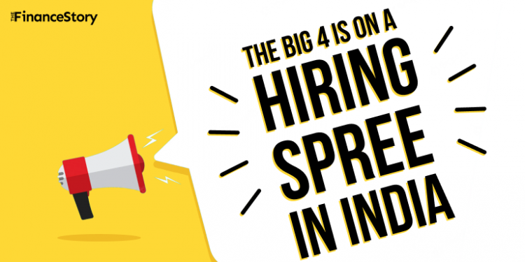 Big 4 firms in India are hiring as many engineers as chartered accountants