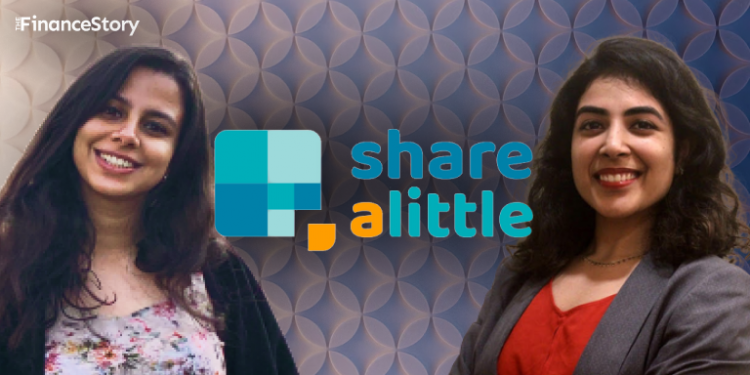 18 month entrepreneurial journey of two Chartered Accountants who started a not-for-profit B2C crowdfunding platform ShareALittle