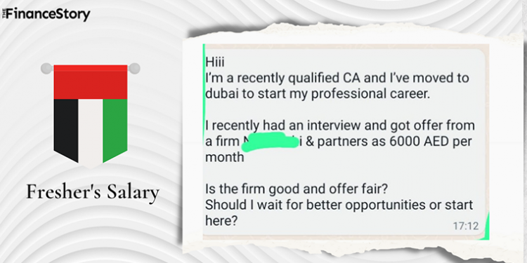 Landed a job in the UAE as a CA fresher, but don’t know whether the salary offered by your employer is fair or not? There are various factors that determine the ideal compensation.