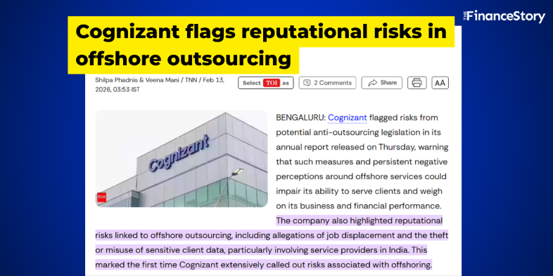 Cognizant flags risk of offshoring to India