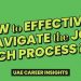 How To Effectively Navigate The Job Search process in UAE