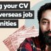 How to tailor your CV for Overseas Opportunities? 4 CV Adjustments that landed this CA a Job in the UK