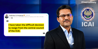 ICAI Central Council Member Madhukar Hiregange resigns.