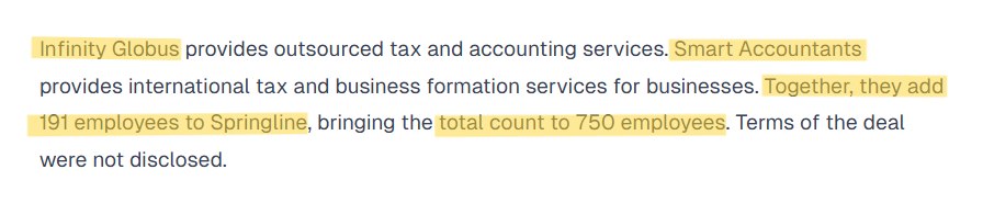Info according to Accounting Today