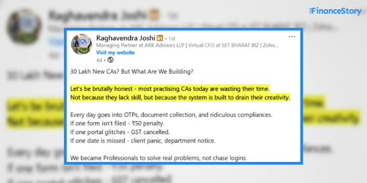 CA Firms surviving because of Monopoly? Are practising CAs struggling?