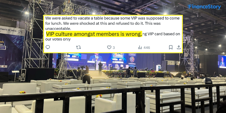 ICAI WOFA 2026 chartered accountants raise "VIP Culture" controversy