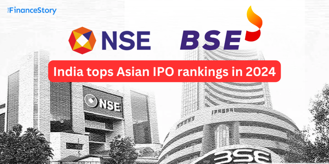 India IPO Surge beats China leading Asia
