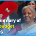 India Union Budget 2025-26: Key highlights