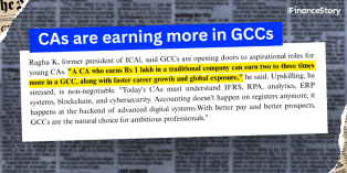 Chartered Accountants earning 3x more in GCCs