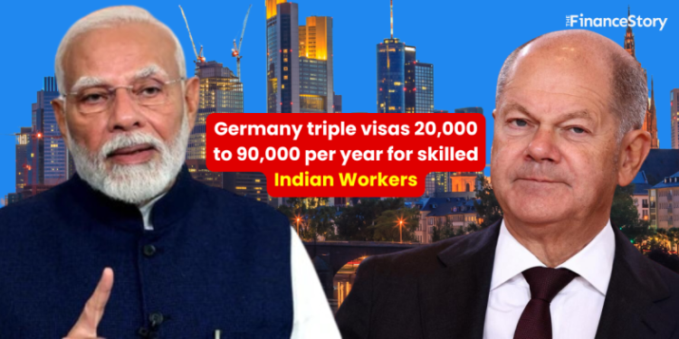 Germany triple visas for skilled Indian workers