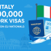 Italy approves 500,000 blue-collar visas
