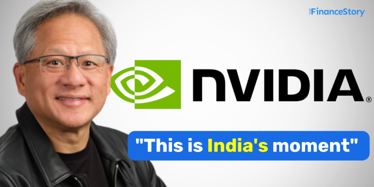 Nvidia CEO highlights India's potential in the global AI landscape